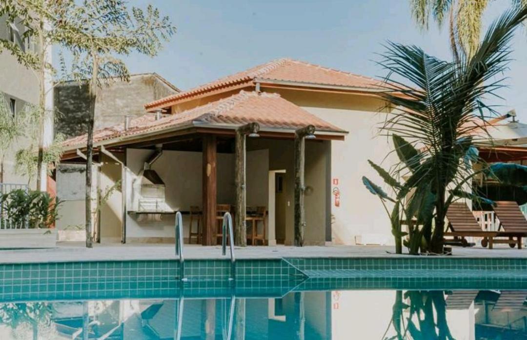 Jardim Das Palmeiras II Home Resort Jp2 Ubatuba - Apartamento Com 2 Dorms, 1 Suite, Churrasqueira Gourmet, Piscina Adulto E Infantil, Jacuzzi Aquecida, Sauna, Academia, Salao De Jogos E Playground Esterno foto